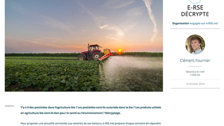 L’agriculture biologique utilise-t-elle des pesticides ? Les pesticides sont-ils autorisés en bio ?
