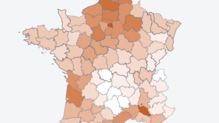 En cartes : comment a évolué l’utilisation de pesticides dans les communes françaises depuis 2017 ?