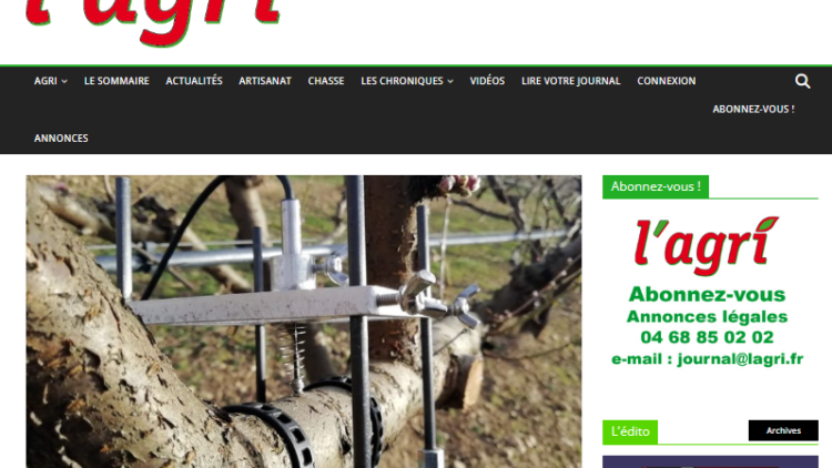 Le futur de l’irrigation ?