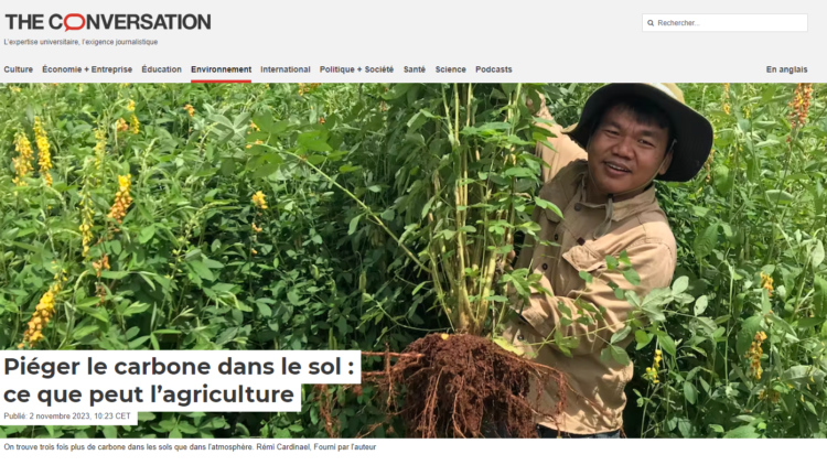 Piéger le carbone dans le sol : ce que peut l’agriculture