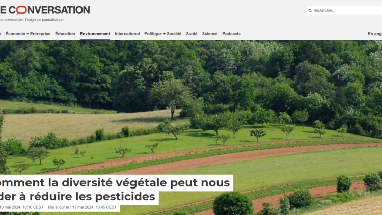 Comment la diversité végétale peut nous aider à réduire les pesticides