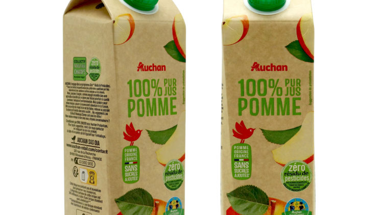 En mars, un jus de pomme ZRP chez Auchan !
