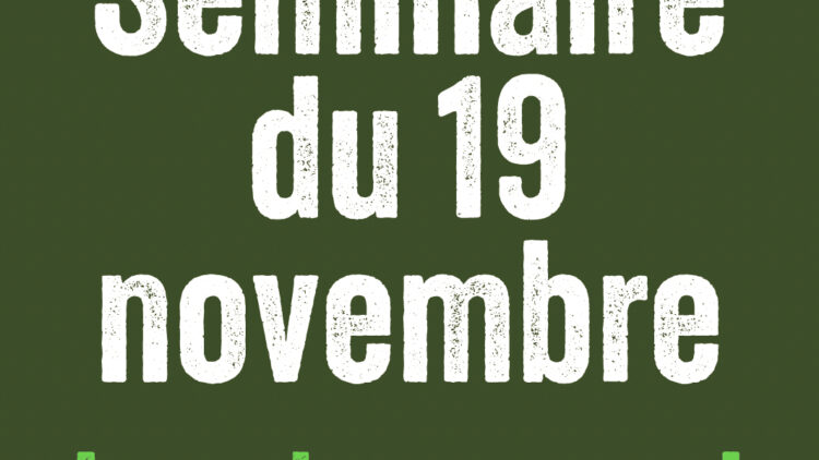 Séminaire du 19 novembre : inscrivez-vous !