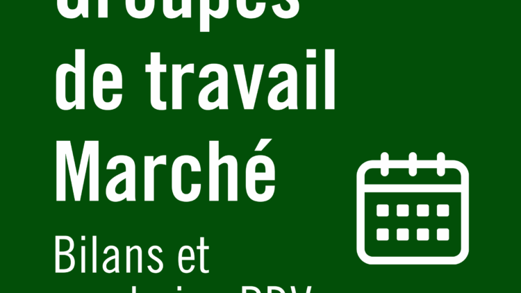 GT Marché : une même ambition pour les trois démarches