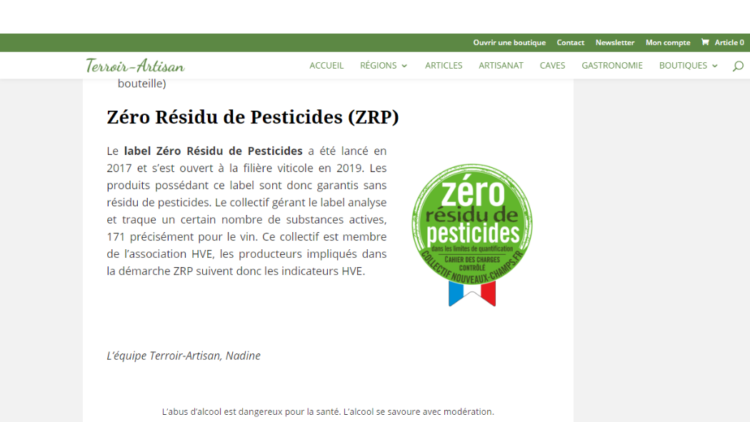 Les 6 labels vin bio ?